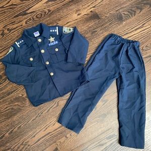 Police Officer Halloween costume 4T